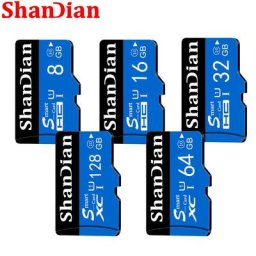 SHANDIAN – carte mémoire TF de classe 10 pour téléphones 16 go 32 go 6 go 4 go 8 go mise à