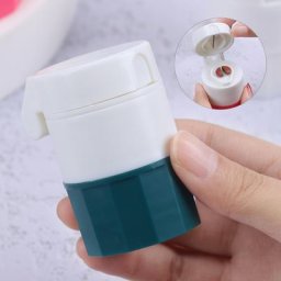 Broyeur de comprimés en poudre portable 4 en 1 coupe-pilule boîte de séparation de médicaments