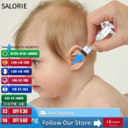 Seringue de Lavage des Oreilles pour Bébé Enfant et Adulte Kit d'Irrigation Aspirateur 2 Pièces