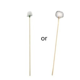 Cure-oreille en plume d'oie pour adulte dissolvant de cire Curette manche en bambou outils de