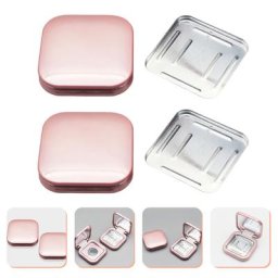 Palette de fards à barrage africains boîte de fard à joues étui de maquillage cosmétique portable