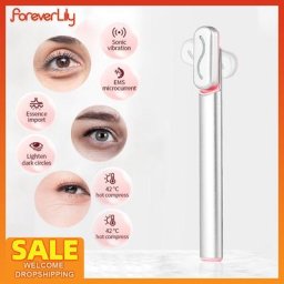Ohio eur pour les yeux à compresse chaude EMS baguette intelligente à LED rouge raffermissement de