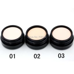 Base de maquillage anti-cernes pour le visage 1 pièce 3 couleurs Pro 10 g