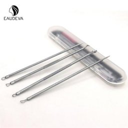 Ensemble de 4 pièces de dissolvant de points noirs soin du visage bouton cuillère beauté du