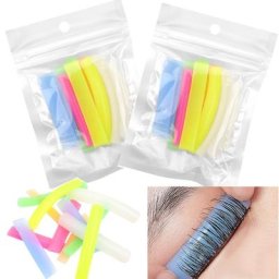 Coussinets recourbe-cils réutilisables en silicone outil de maquillage pour salon de beauté 5/6
