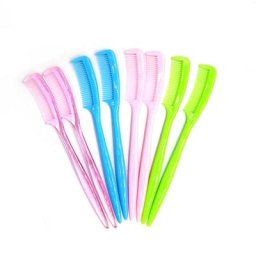 Peigne pour extension de cils 50 pièces mini brosse pour les yeux poupée BJD