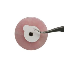 Porte-colle à cils en pierre de Jade cristal rose palette adhésive Extension de cils maquillage