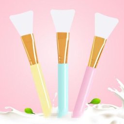 Pinceaux pour masque de visage en Gel de Silicone brosse de maquillage à tête souple brosse