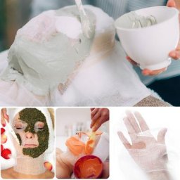 ZiCatkin-Masque de beauté en coton pour salon SPA 50 pièces gaze qualifiée ale de poulet outil de