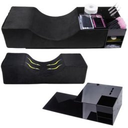 Oreiller d'extension de cils en acrylique support d'étagère de cils salon de maquillage greffe de