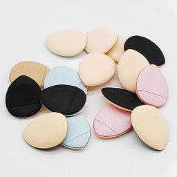 Éponge de maquillage Mini taille 10 pièces bouffante de fond de teint coussin d'air cosmétique