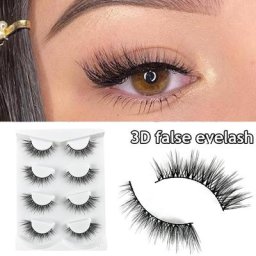 Extension de cils naturels faux cils croisés longs ailés extrémités des yeux longs longs