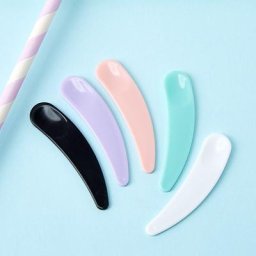 Cuillères à crème pour masque de maquillage mini cosmétiques spatule Assad cuillère incurvée de