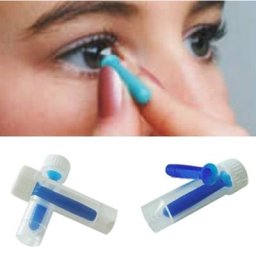 Bâton de lentilles de Contact en Silicone ventouse Gel doux Portable voyage Mini outil de