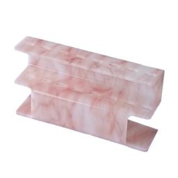 Présentoir à Pinces à 8 Trous en Acrylique Durable Outil d'Extension de Cils Support de Rangement