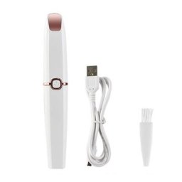 Tondeuse électrique aste pour les yeux 2 en 1 épilateur facial avec LED Li