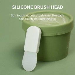 Mini brosse en silicone pour masque facial applicateur de boue doux masseur de visage soins de