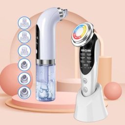 Ohio eur de lifting du visage 7 en 1 RF EMS luminothérapie LED régénération de la peau +