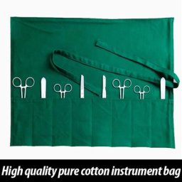 Sac d'équipement chirurgical médical en coton simple/double rangée stockage en salle d'opération