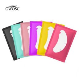 Patchs oculaires en Gel Hydrogel pour Extension de cils en forme de V patch pour Extension de