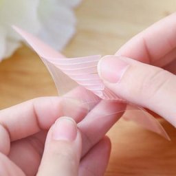 Mini autocollant de paupière 572 pièces bande auto-adhésive en Fiber douce saine pour Patch