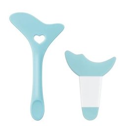 Pochoirs réutilisables pour les yeux outil d'aide au maquillage cils 3 en 1 fard à barrage guide