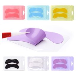 Coussinets en silicone pour extension de cils 1 paire masque pour les yeux anti-rides outil de