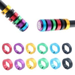 22.2mm Bike Grips Lock Ring Locking On Cycle Handlebar Cover Grips End Fixed Rings Cycling Bike