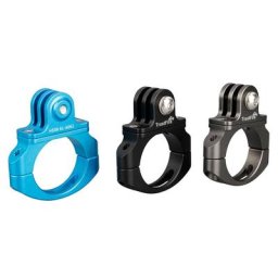 Lampe de guidon de vélo haut de gamme support d'éclairage avant adapté pour Gopr0 caméra de