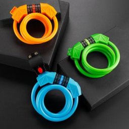JOLock Five-251 Câble de sécurité BLOHigh câblage en acier câble de vélo Bergame épais