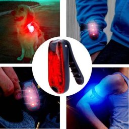 Lumière de sécurité stroboscopique à LED pour la course de jour la marche le vélo le vélo les