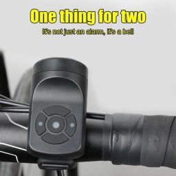 Klaxon de vélo électrique Rechargeable par USB alarme antivol de vélo de route vtt sonnette de