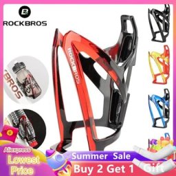 ROCKBROS porte-bouteille de vélo porte-bouteille d'eau de vélo de route vtt coloré léger