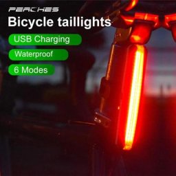 Feu arrière de vélo de nuit à Led lumière extérieure brillante charge USB lampe unique pour vélo