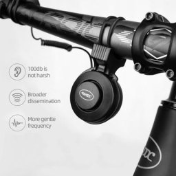 Mini sonnette de vélo électrique haut-parleur de charge rechargeable par USB 4 Modes cyclisme