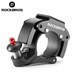 ROCKBROS – sonnette de vélo en alliage d'aluminium alarme sonore Portable de petit Volume pour la
