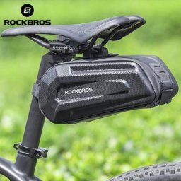 Sac de vélo étanche arrière de grande capacité tige de selle à dégagement rapide antichoc Double