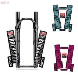 Rockshox RECON – autocollants de fourche avant de vtt autocollants de fourche avant de vtt