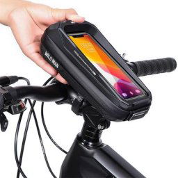 Sacs de bicyclette à écran tactile sac de Tube de bicyclette vtt guidon étui pour téléphone