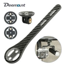 Support de compteur de vitesse aréo pour guidon de vélo ordinateur en fibre de carbone support