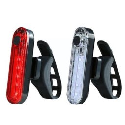 Enquêter arrière LED rouge pour vélo aste par USB lampe à clipser pour VTT lumière de vélo flash