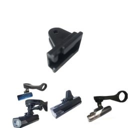 Base de support de phare de vélo de montagne adaptateur de lumière eiio pour support d'ordinateur