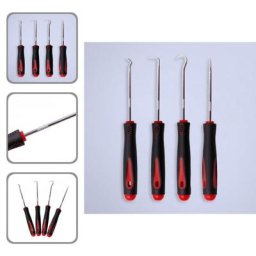 Ensemble de 4 tournevis de garniture en plastique pratiques fiables pour tuyaux à vide Combo