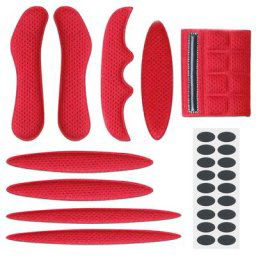 Kit de rembourrage de casque 27 pièces/ensemble éponge scellée de remplacement pour moto et vélo