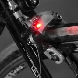 Feu de freinage de vélo pliant accessoires de bicyclette de route feu arrière de freinage pour