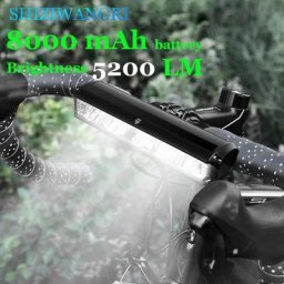 Lampe de poche LED aste par USB pour vélo lumière ultra lumineuse pour vélo lampe de sauna étanche