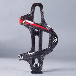 TOMTOU-Porte-bouteille en fibre de carbone 3K pour vélo de route et VTT accessoire brillant et