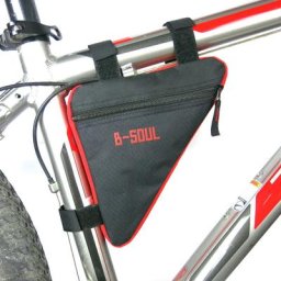 B-SOUL Vélo Vélo Vélo Vélo Sac Avant Tube Cadre Téléphone Étanche Vélo Sacs Triangle poudres Cadre