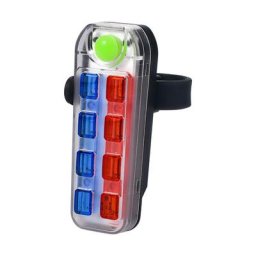 Feu Arrière de Bicyclette à LED Rechargeable par USB Éclairage Étanche Accessoires pour Vélo de