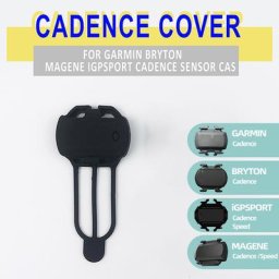 Étui de protection pour capteur de vitesse et Cadence de vélo en Silicone pour Garmin Bryton